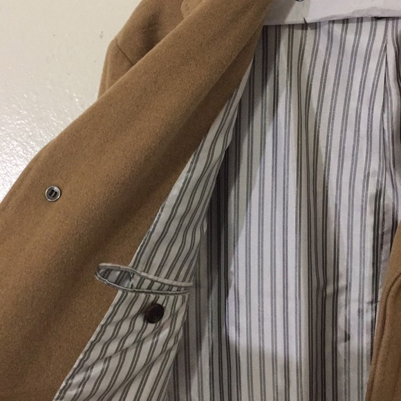 3/4 Men’s Club Monaco Wool Coat - Picture 3 of 7